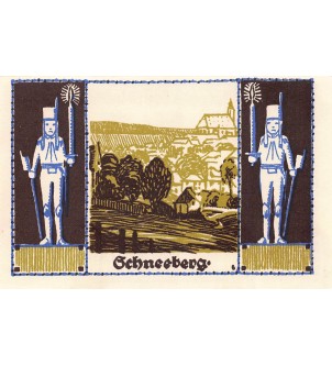 ALLEMAGNE, SCHNEEBERG - 50 PFENNIG 1921