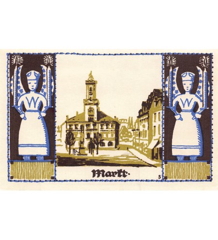 ALLEMAGNE, SCHNEEBERG - 50 PFENNIG 1921