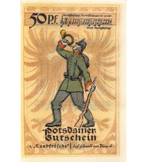 ALLEMAGNE, POTSDAM - 50 PFENNIG 1921 2