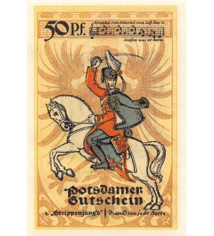 ALLEMAGNE, POTSDAM - 50 PFENNIG 1921