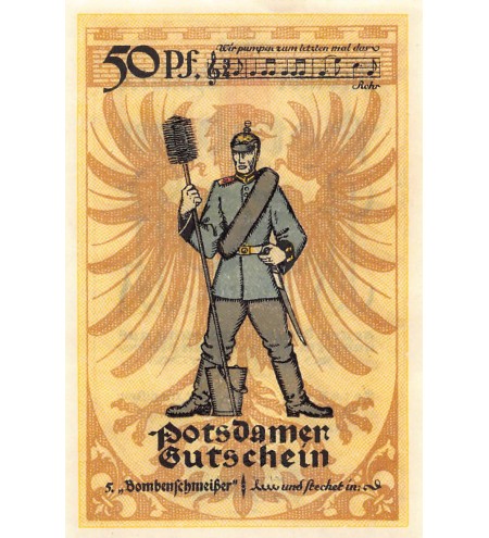 ALLEMAGNE, POTSDAM - 50 PFENNIG 1921