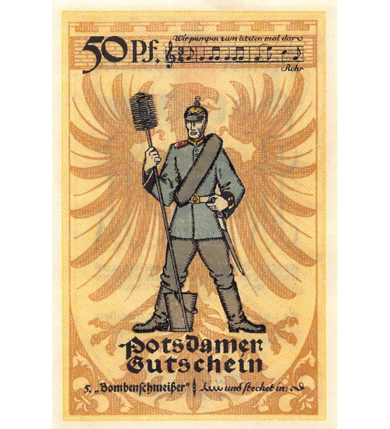 ALLEMAGNE, POTSDAM - 50 PFENNIG 1921