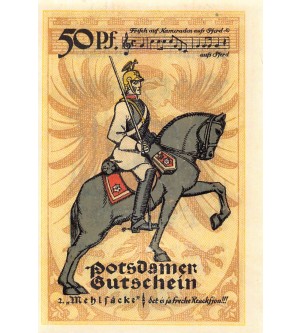 ALLEMAGNE, POTSDAM - 50 PFENNIG 1921