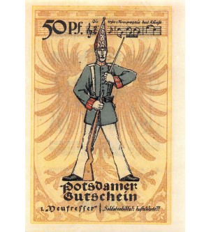 ALLEMAGNE, POTSDAM - 50 PFENNIG 1921 2