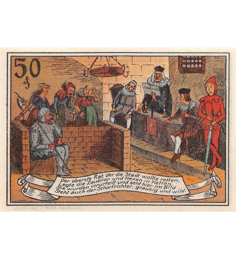 ALLEMAGNE, NEUSTETTIN - 50 PFENNIG 1922