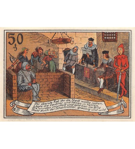 ALLEMAGNE, NEUSTETTIN - 50 PFENNIG 1922