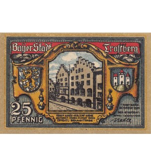 ALLEMAGNE, TROSTBERG - 25 PFENNIG 1920 2