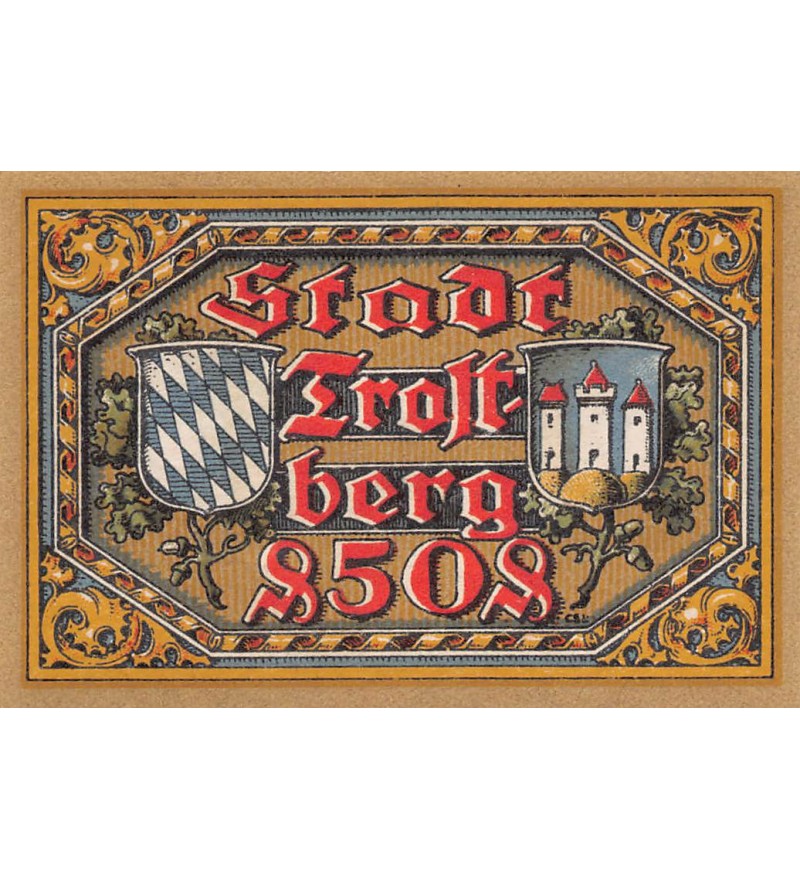 ALLEMAGNE, TROSTBERG - 50 PFENNIG 1920