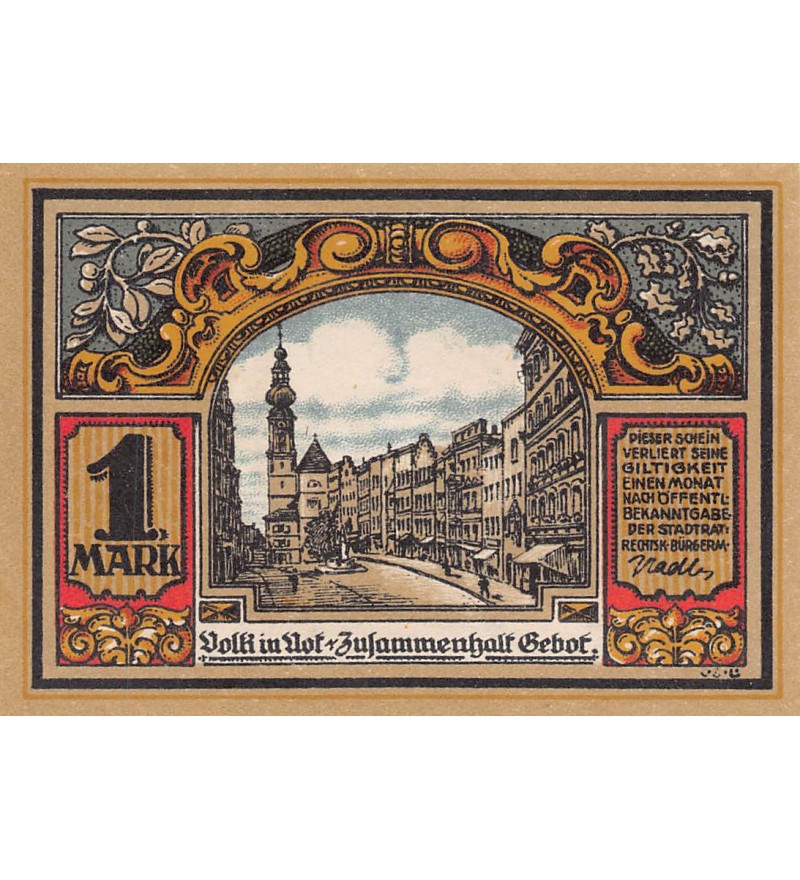 ALLEMAGNE, TROSTBERG - 1 MARK 1920