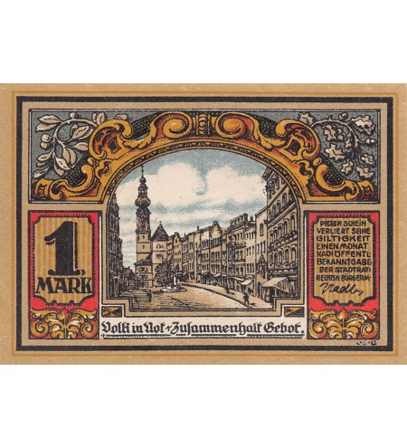 ALLEMAGNE, TROSTBERG - 1 MARK 1920