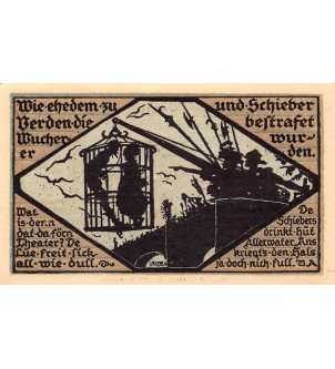 ALLEMAGNE, VERDEN - 50 PFENNIG 1921