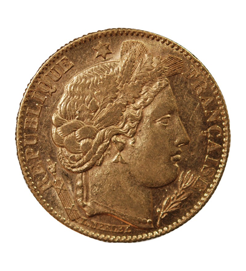 10 FRANCS OR CERES 1899 A PARIS