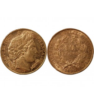 10 FRANCS OR CERES 1899 A PARIS 2