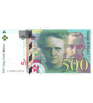 FRANCE, PIERRE ET MARIE CURIE - 500 FRANCS 1994 - TTB+ 2