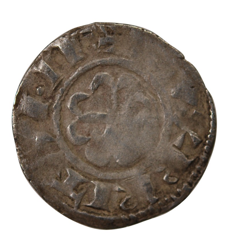 DUCHÉ DE BRETAGNE, GUY DE THOUARS - DENIER 1186 / 1213 NANTES