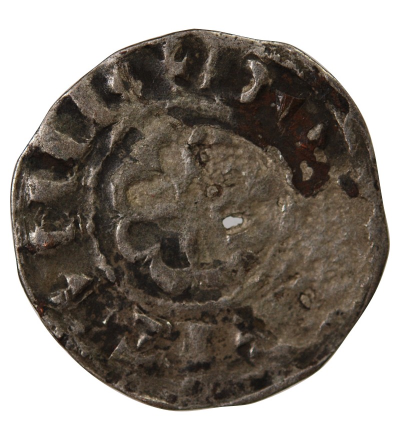 DUCHÉ DE BRETAGNE, GUY DE THOUARS - DENIER 1186 / 1213 RENNES