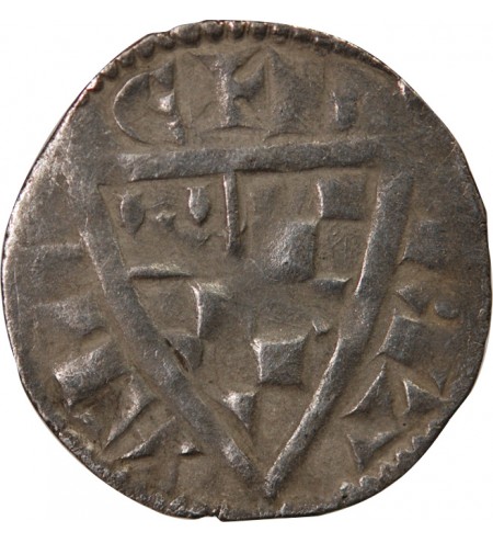 DUCHÉ DE BRETAGNE, JEAN Ier LE ROUX - DENIER 1237 / 1286