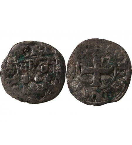 DUCHÉ DE BRETAGNE, JEAN III - DENIER 1312 / 1341 EVRAN
