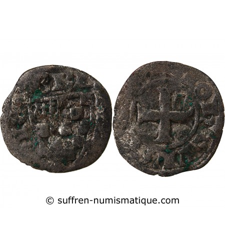 DUCHÉ DE BRETAGNE, JEAN III - DENIER 1312 / 1341 EVRAN