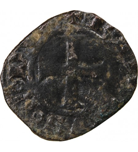 DUCHÉ DE BRETAGNE, CHARLES DE BLOIS - DENIER 1341 / 1364 NANTES