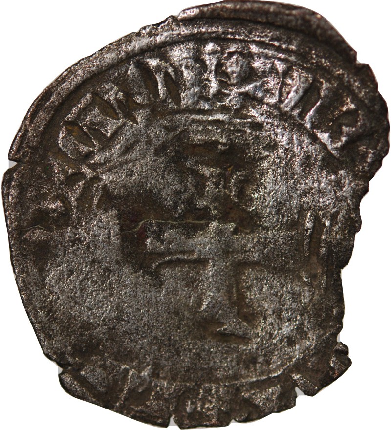 DUCHÉ DE BRETAGNE, CHARLES DE BLOIS - DOUBLE DENIER 1341 / 1364