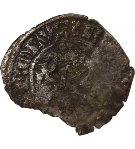 DUCHÉ DE BRETAGNE, CHARLES DE BLOIS - DOUBLE DENIER 1341 / 1364