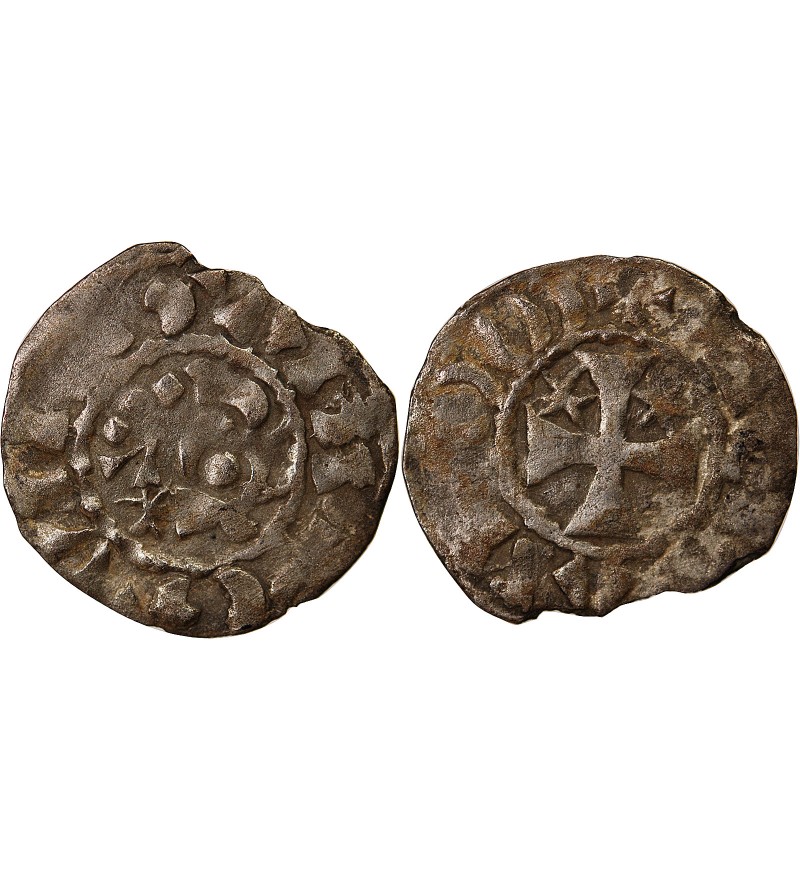 COMTÉ DE PENTHIEVRE, AU NOM D'ETIENNE Ier - DENIER 1093 / 1138 GUINGAMP