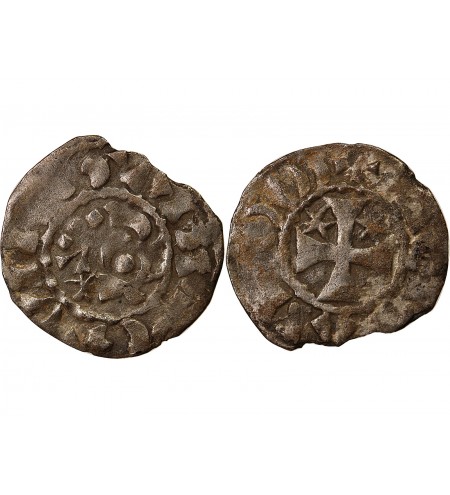 COMTÉ DE PENTHIEVRE, AU NOM D'ETIENNE Ier - DENIER 1093 / 1138 GUINGAMP