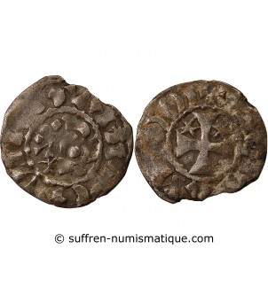 COMTÉ DE PENTHIEVRE, AU NOM D'ETIENNE Ier - DENIER 1093 / 1138 GUINGAMP