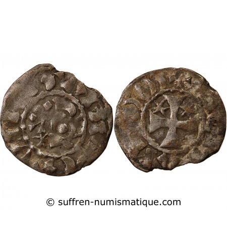 COMTÉ DE PENTHIEVRE, AU NOM D'ETIENNE Ier - DENIER 1093 / 1138 GUINGAMP