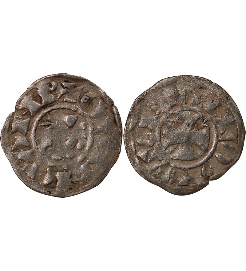 COMTÉ DE PENTHIEVRE, AU NOM D'ETIENNE Ier - DENIER 1093 / 1138 GUINGAMP