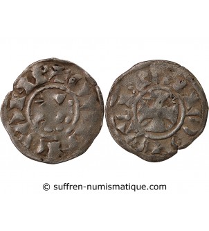 COMTÉ DE PENTHIEVRE, AU NOM D'ETIENNE Ier - DENIER 1093 / 1138 GUINGAMP