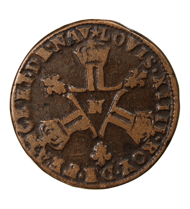 LOUIS XIV﻿ - 6 DENIERS DITS "DARDENNE" 1712 N MONTPELLIER