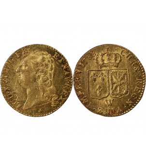 LOUIS XVI - LOUIS D'OR 1788 W LILLE 2