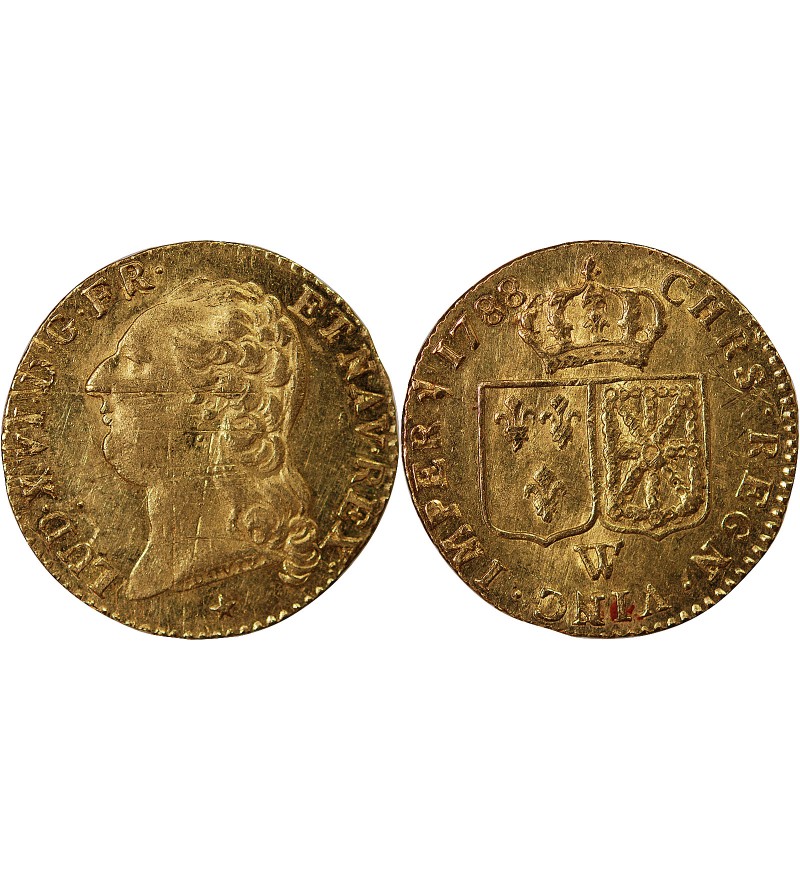 LOUIS XVI - LOUIS D'OR 1788 W LILLE