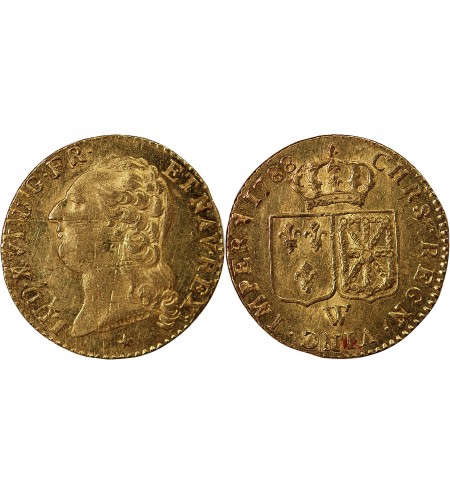 LOUIS XVI - LOUIS D'OR 1788 W LILLE