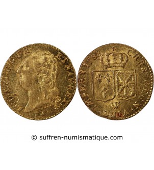 LOUIS XVI - LOUIS D'OR 1788 W LILLE