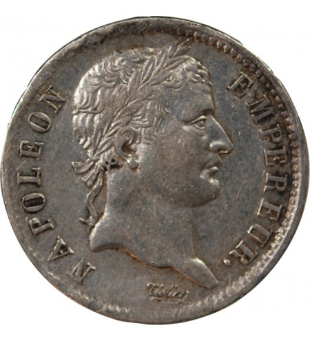 NAPOLEON Ier - 1 FRANC ARGENT 1808 A PARIS Type République