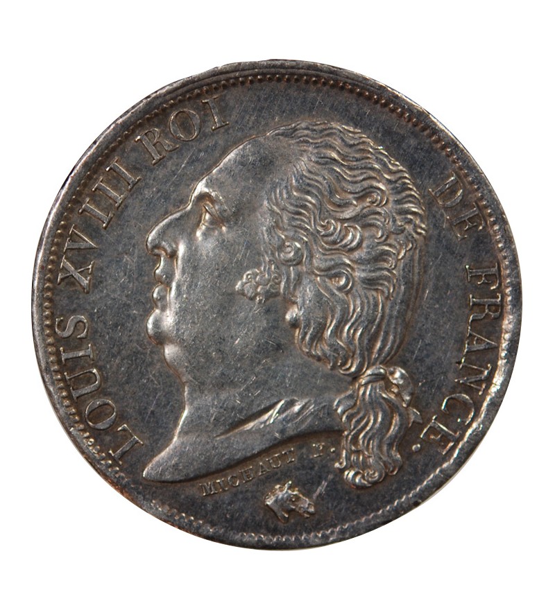 LOUIS XVIII﻿ - 1 FRANC 1822 A PARIS﻿