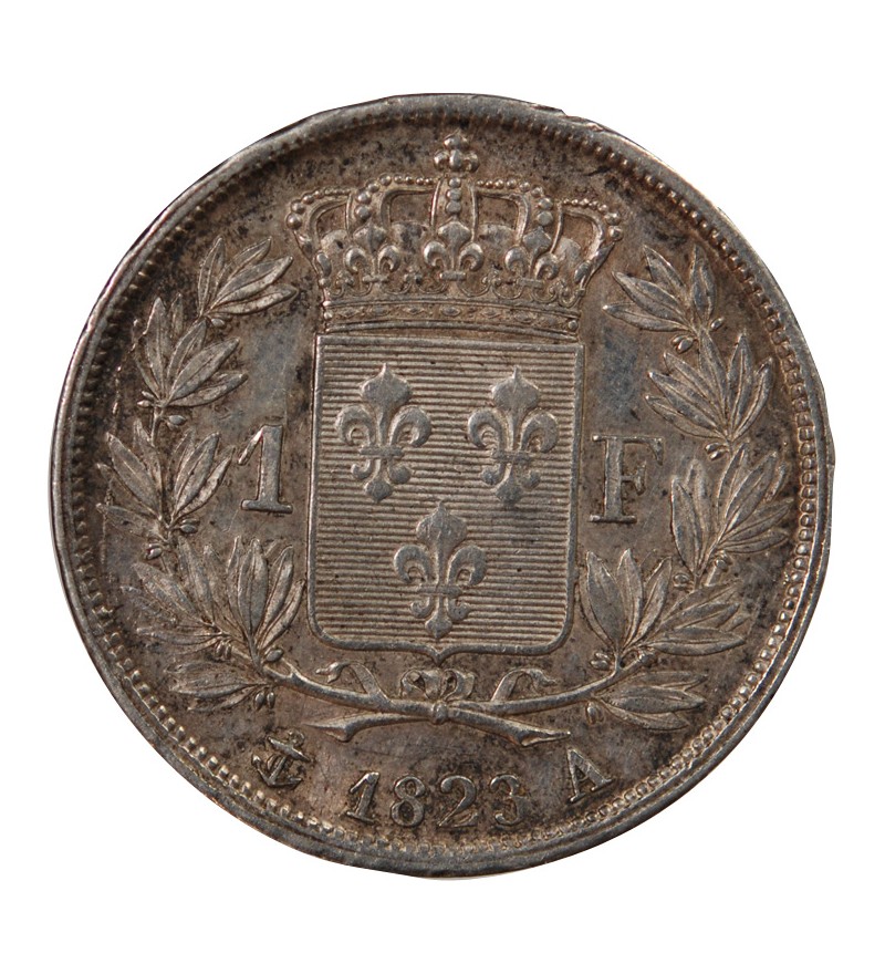 LOUIS XVIII﻿ - 1 FRANC 1822 A PARIS﻿