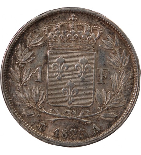 LOUIS XVIII﻿ - 1 FRANC 1822 A PARIS﻿