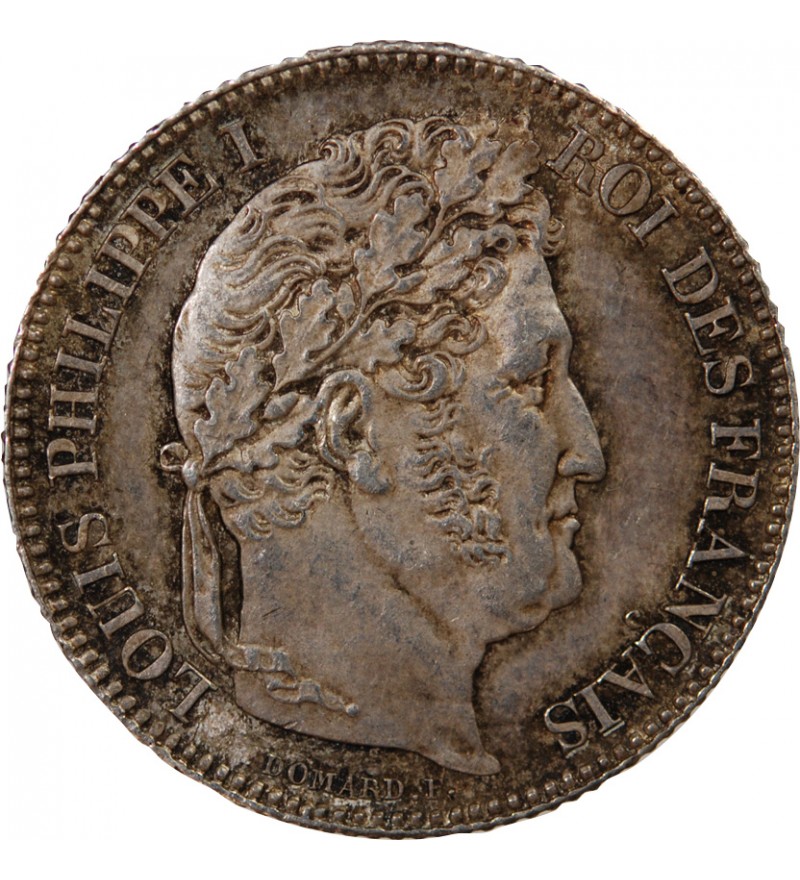LOUIS PHILIPPE﻿ - 1 FRANC ARGENT 1846 B ROUEN