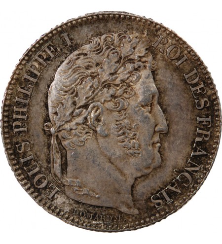 LOUIS PHILIPPE﻿ - 1 FRANC ARGENT 1846 B ROUEN