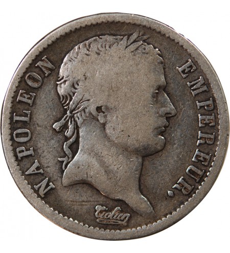 NAPOLEON Ier - 2 FRANCS ARGENT 1808 A PARIS Type République