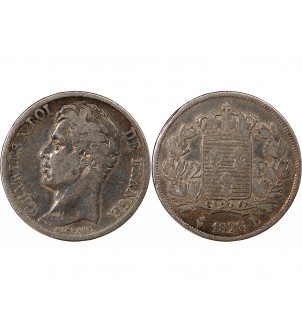 CHARLES X - 2 FRANCS ARGENT 1828 L BAYONNE 2
