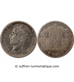 CHARLES X - 2 FRANCS ARGENT 1828 L BAYONNE