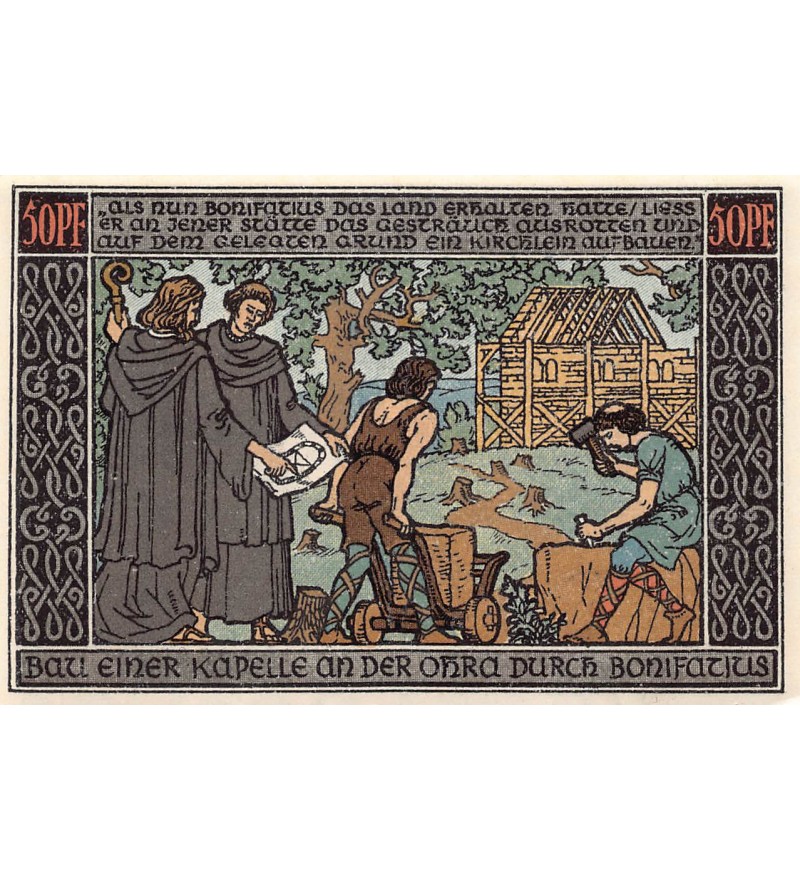 ALLEMAGNE, OHRDRUF - 50 PFENNIG 1921