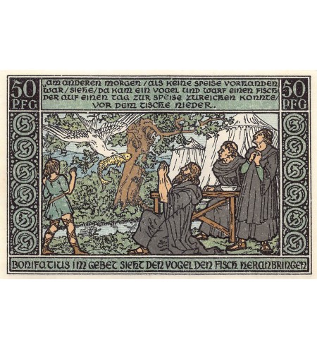 ALLEMAGNE, OHRDRUF - 50 PFENNIG 1921