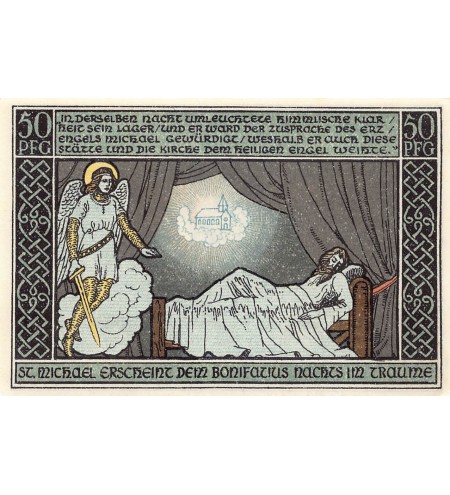 ALLEMAGNE, OHRDRUF - 50 PFENNIG 1921