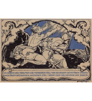 ALLEMAGNE, WEIMAR - 50 PFENNIG 1921 2